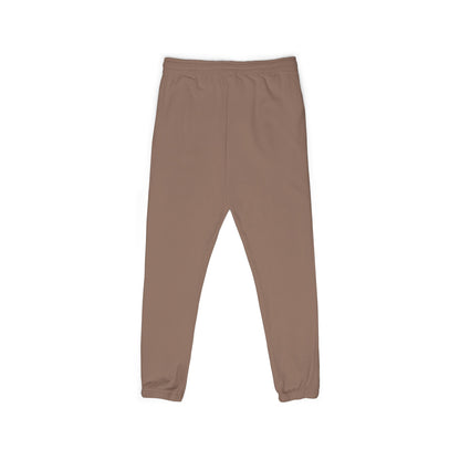 Garment-Dyed Fleece Sweatpants – Minimal Logo Joggers
