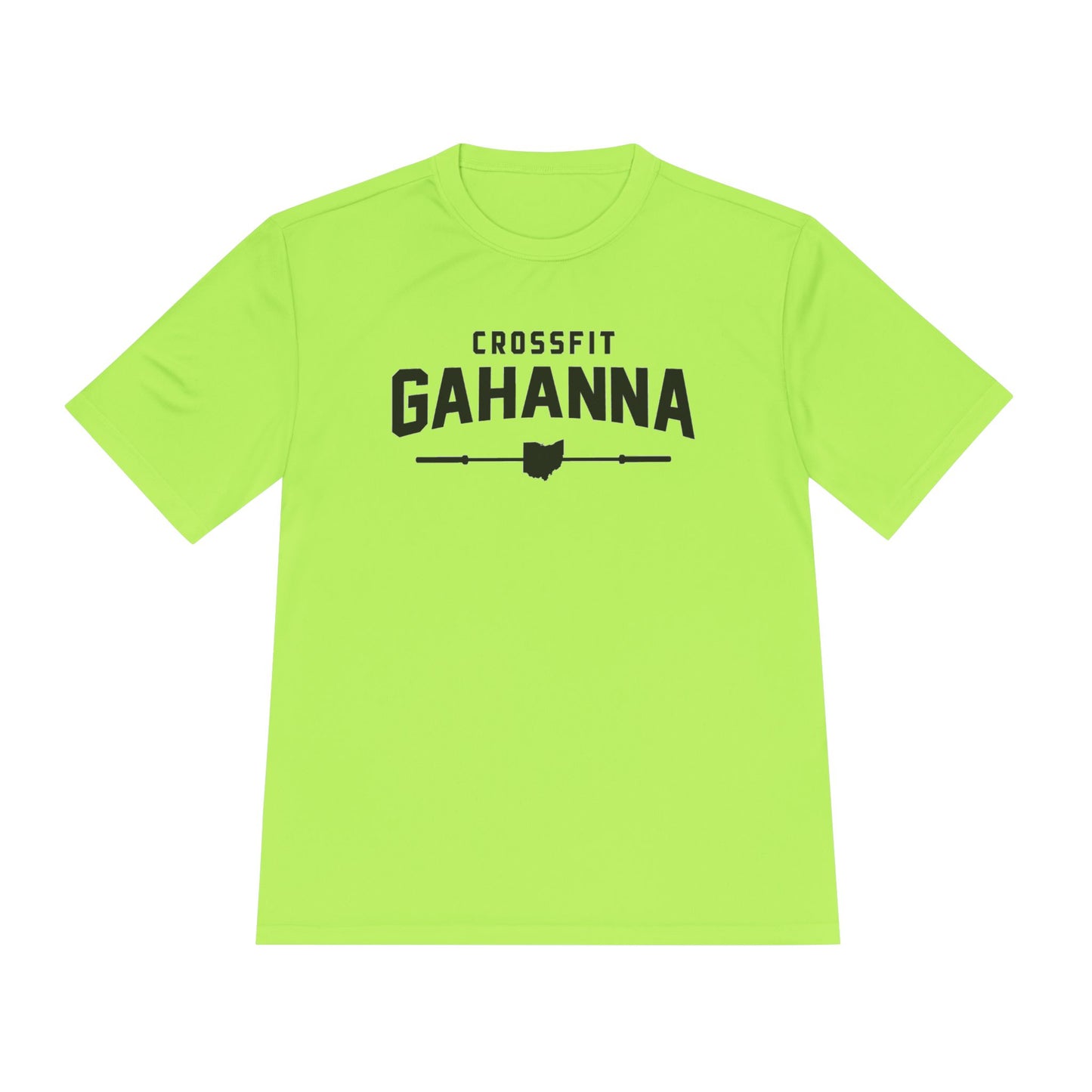 CrossFit Gahanna Moisture-Wicking Tee — Ohio Barbell Graphic