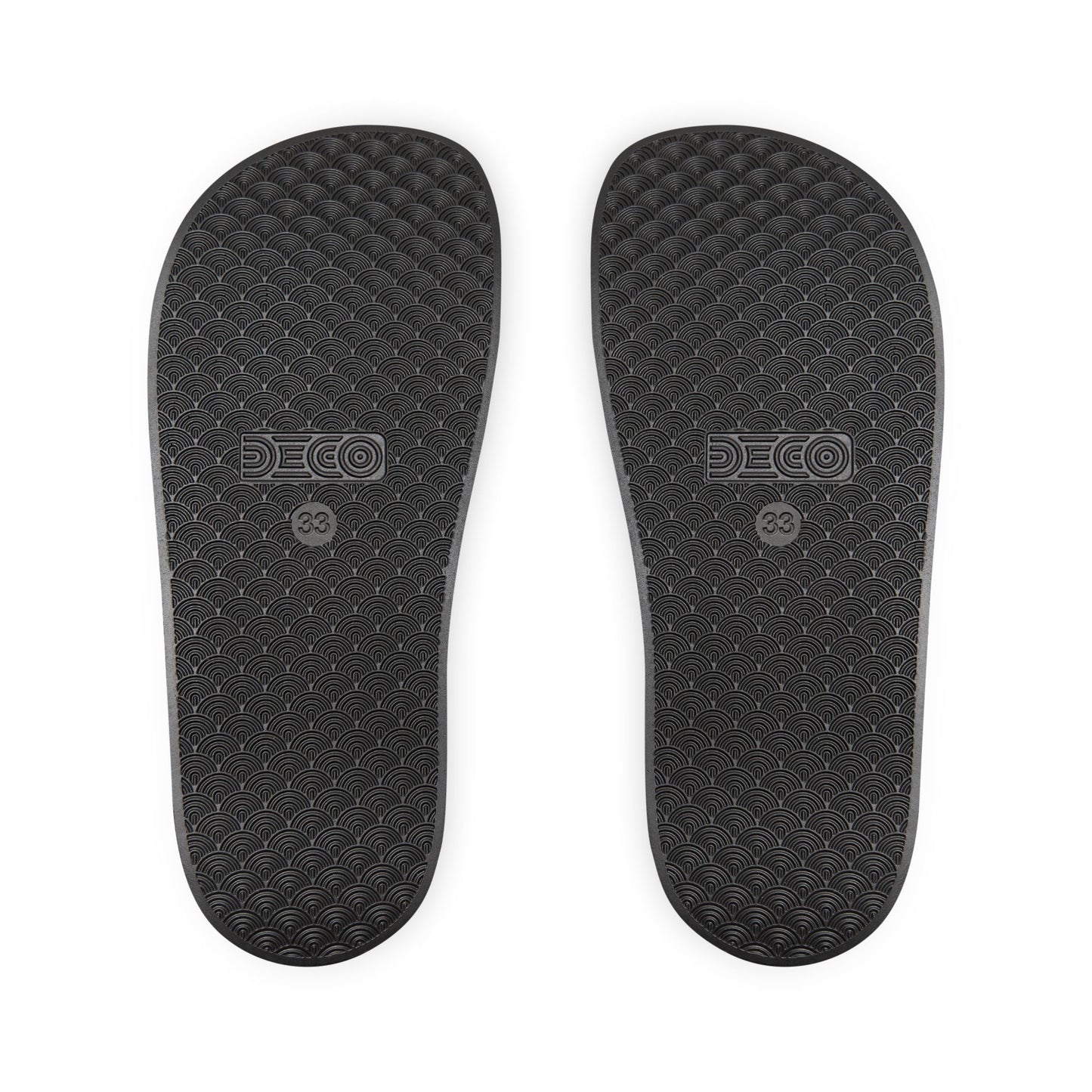 Youth Logo Slide Sandals — Removable Strap Casual Pool Slides