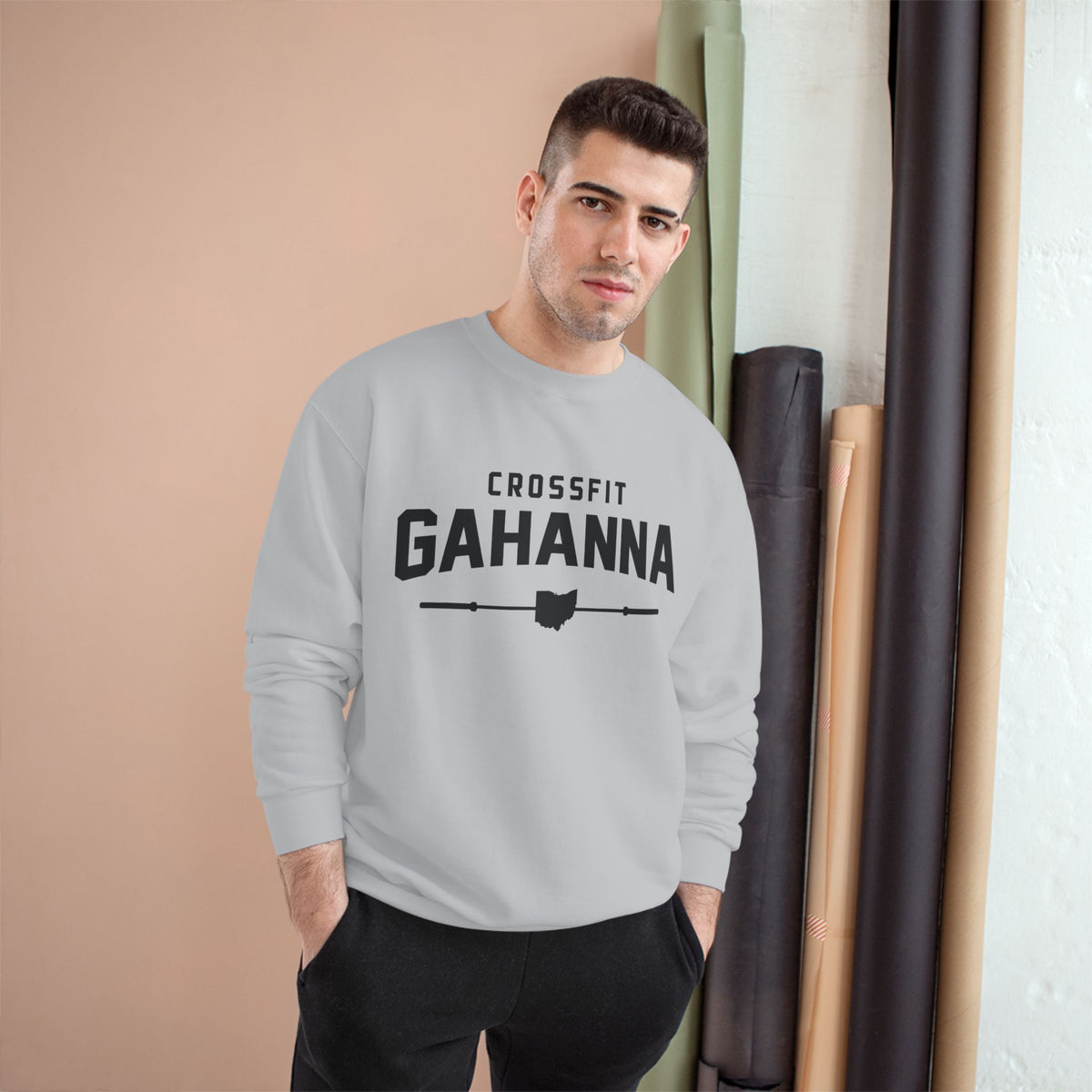 CrossFit Gahanna Sweatshirt — Champion Crewneck for Gym & Activewear