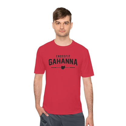 CrossFit Gahanna Moisture-Wicking Tee — Ohio Barbell Graphic