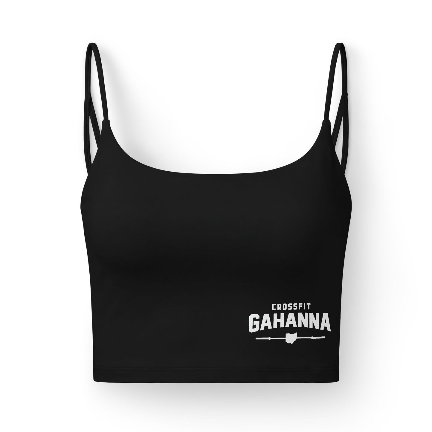 CrossFit Gahanna Women's Luxe Bra - Lightweight Athletic Crop Top