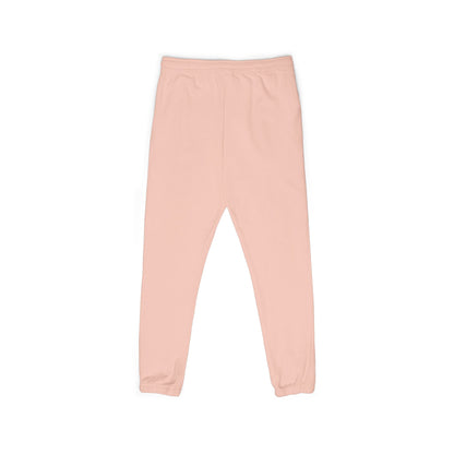 Garment-Dyed Fleece Sweatpants – Minimal Logo Joggers
