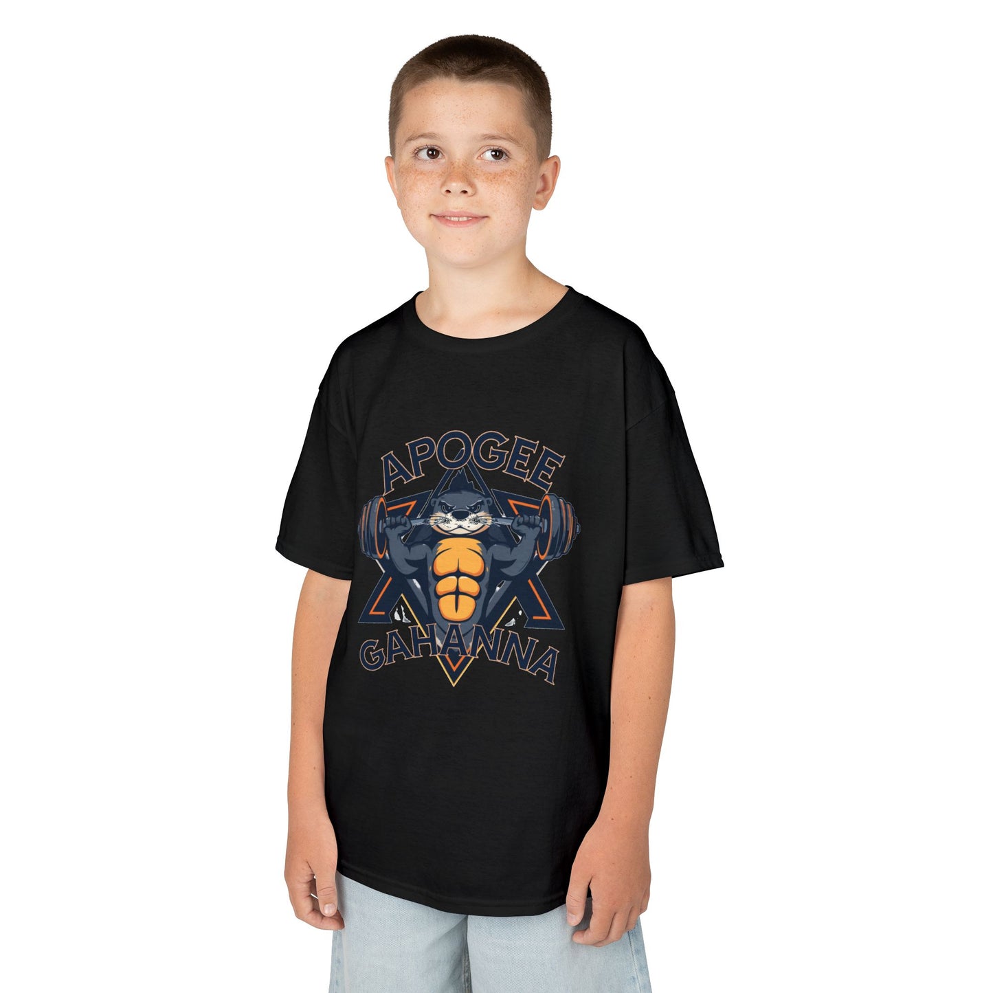 Kids Tee — Apogee Gahanina Rocket Shark Graphic Shirt