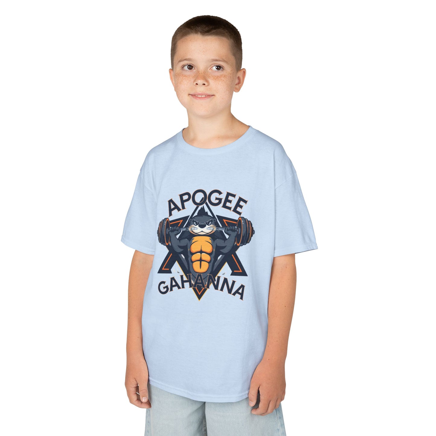 Kids Tee — Apogee Gahanina Rocket Shark Graphic Shirt