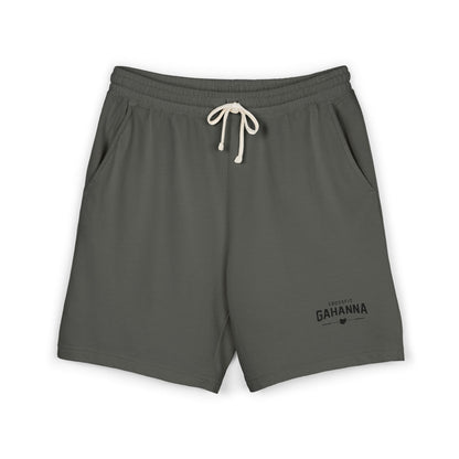 Lightweight Fleece Sweat Shorts – Garment-Dyed Casual Lounge Shorts