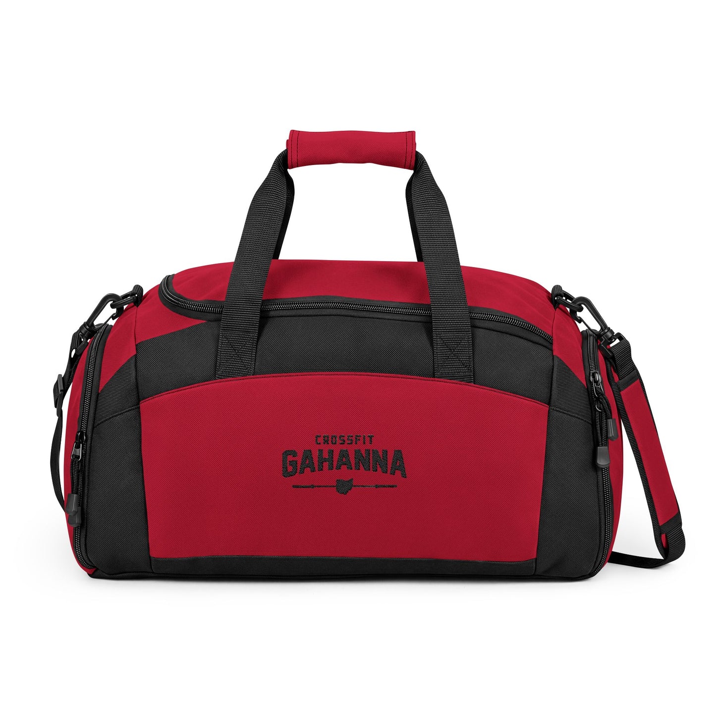 CrossFit Gahanna Embroidered Gym Bag — Durable Duffel for Workouts & Travel