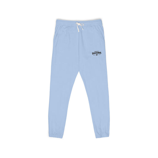 Garment-Dyed Fleece Sweatpants – Minimal Logo Joggers