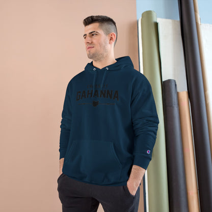 CrossFit Gahanna Champion Hoodie — White Gym Pullover with Ohio Logo