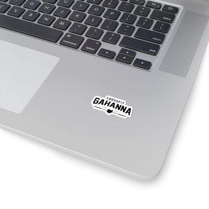 CrossFit Gahanna Sticker — Fitness Gym Logo Kiss-Cut Decal