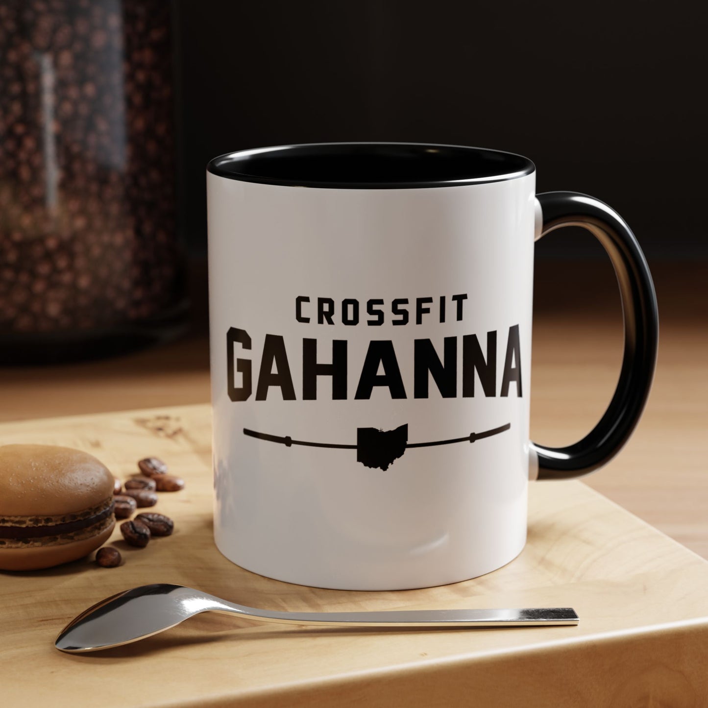 CrossFit Gahanna Accent Coffee Mug – Ohio Fitness Gym Gift (11/15oz)