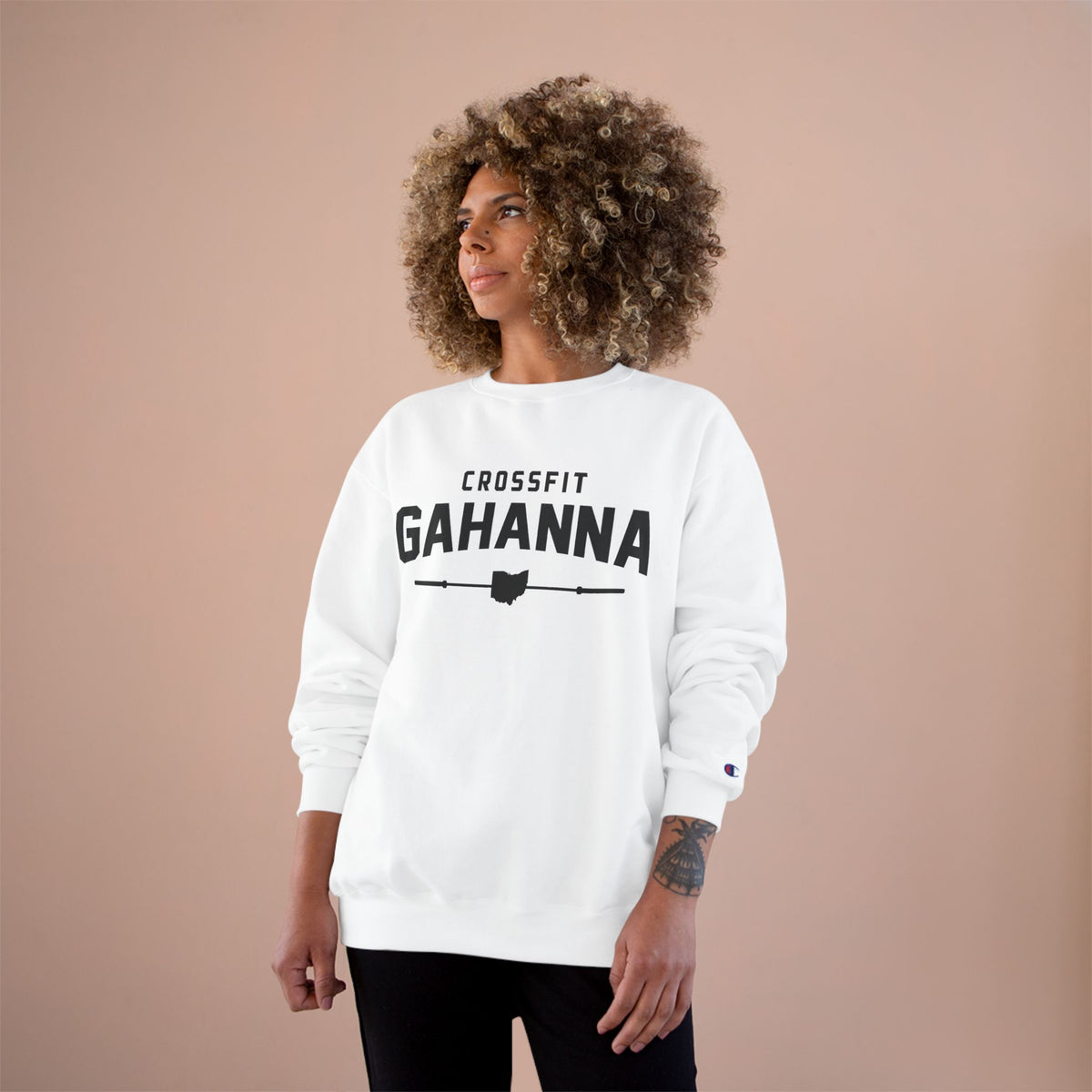 CrossFit Gahanna Sweatshirt — Champion Crewneck for Gym & Activewear