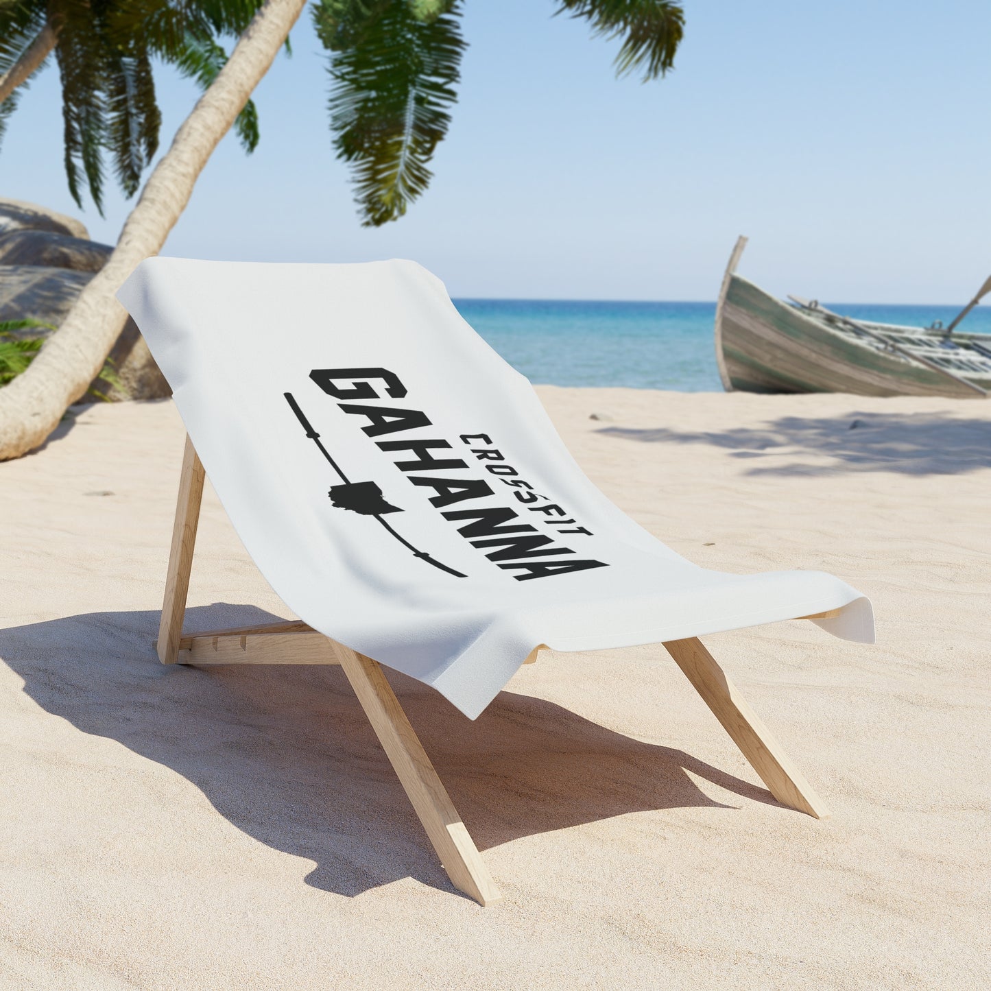 CrossFit Gahanna Beach Towel – Lightweight Gym & Pool Towel with Ohio Logo