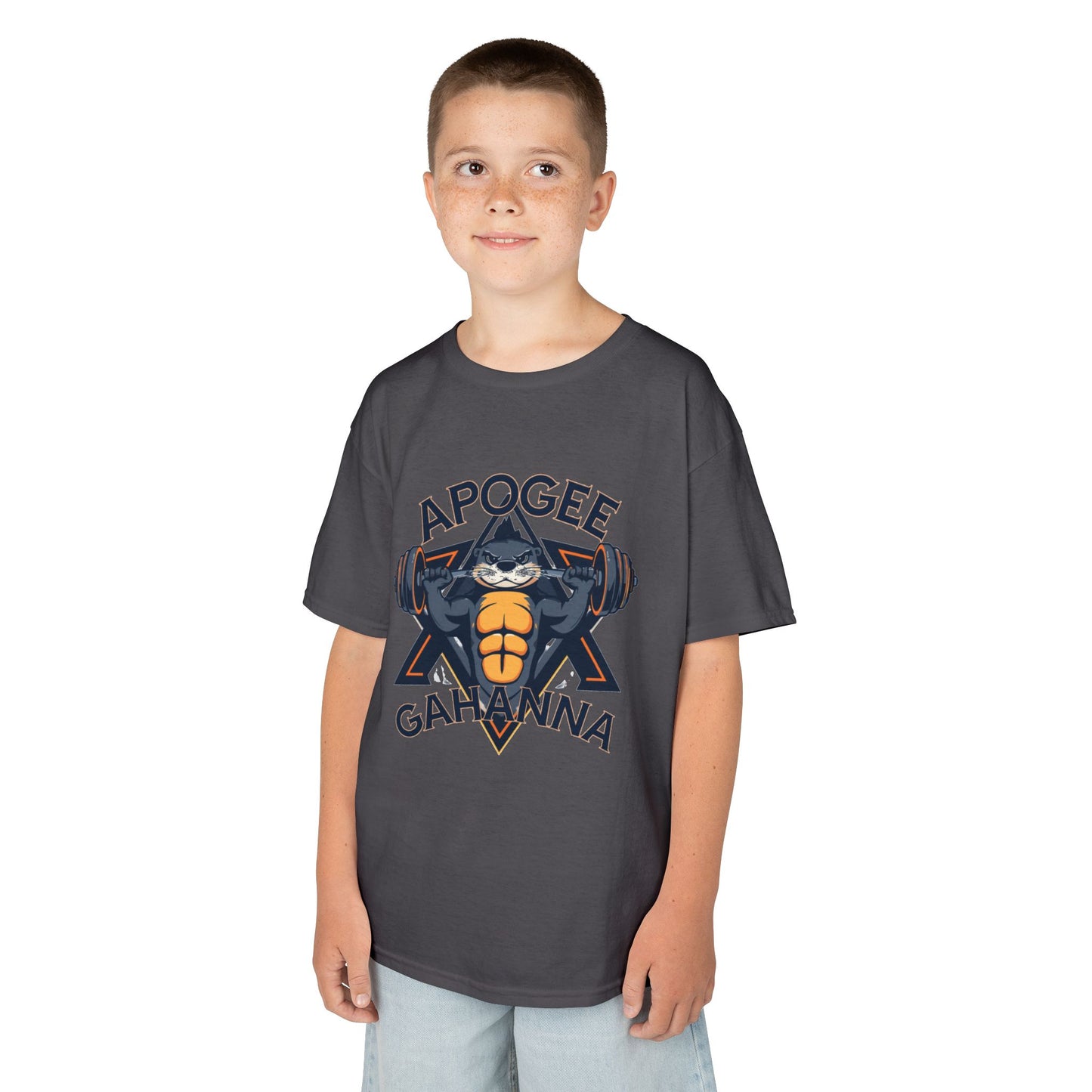 Kids Tee — Apogee Gahanina Rocket Shark Graphic Shirt