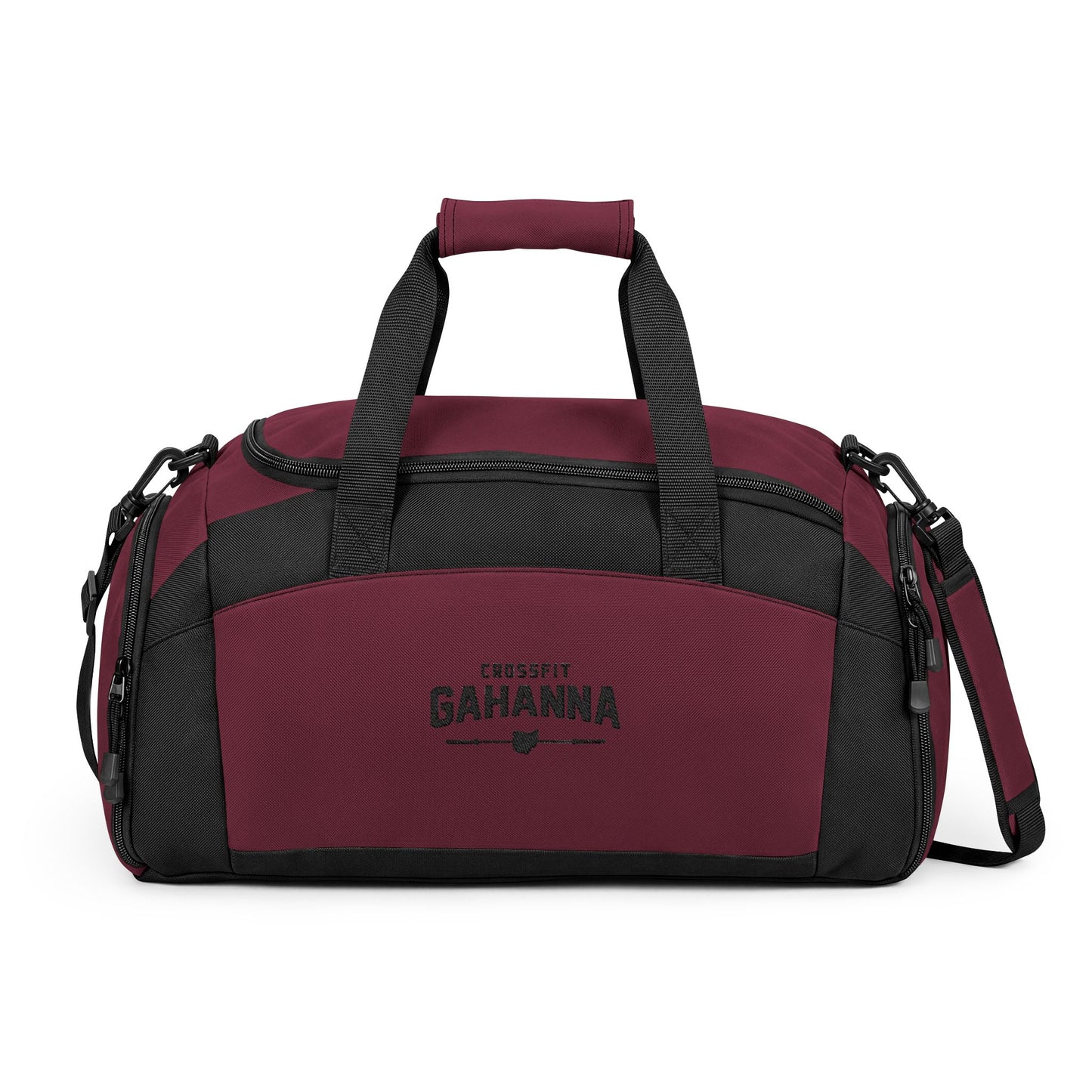 CrossFit Gahanna Embroidered Gym Bag — Durable Duffel for Workouts & Travel