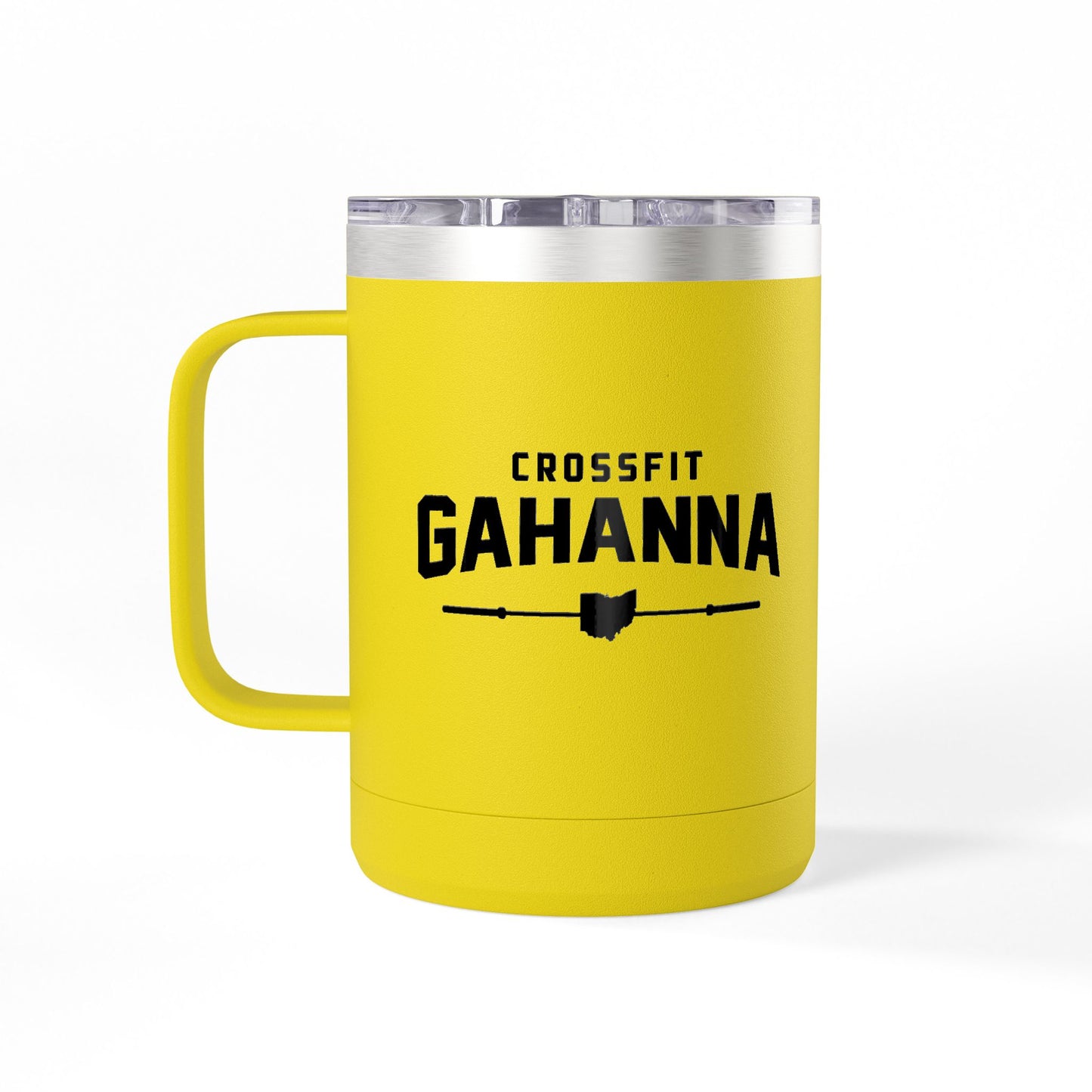 MugProduct type: MugVibe & audience: Bold, athletic, gym-focused—appeals to CrossFitters or members of a local CrossFit box (Gahanna). [...]