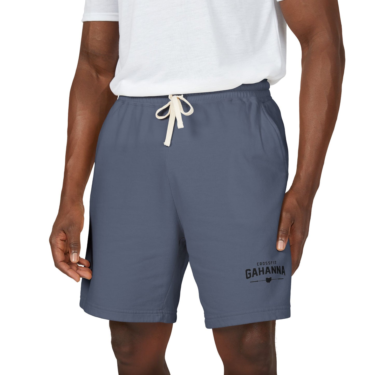 Lightweight Fleece Sweat Shorts – Garment-Dyed Casual Lounge Shorts