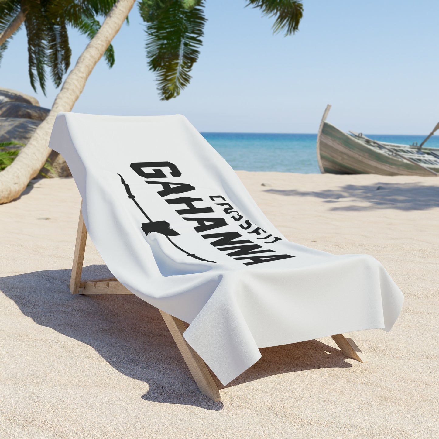 CrossFit Gahanna Beach Towel – Lightweight Gym & Pool Towel with Ohio Logo