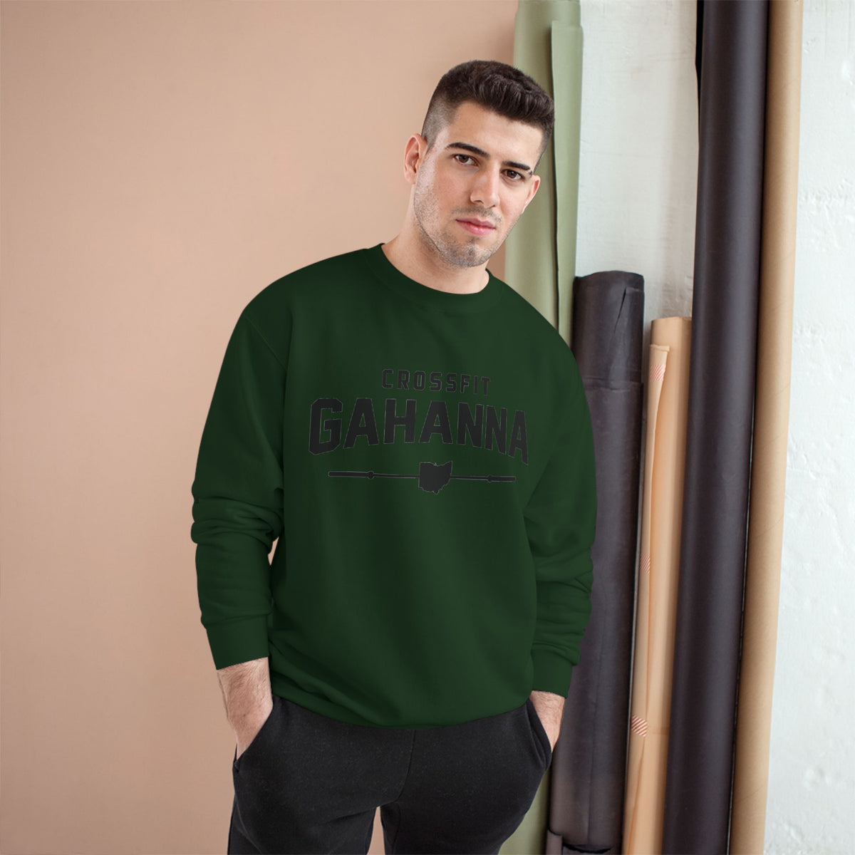 CrossFit Gahanna Sweatshirt — Champion Crewneck for Gym & Activewear